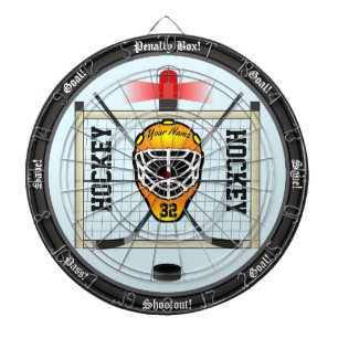 Personalised Hockey Dartboard