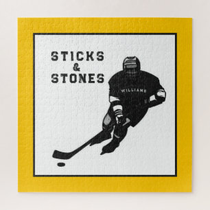 Personalised Hockey Jigsaw Puzzle