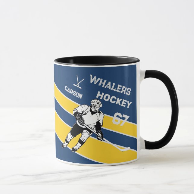 Personalised Hockey Mug (Right)