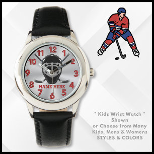 Personalised Hockey Watch for Kids to Adults