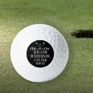 Personalised Hole in One Best Golfer Golf Balls
