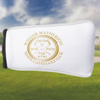 Personalised Hole in One Classic Gold