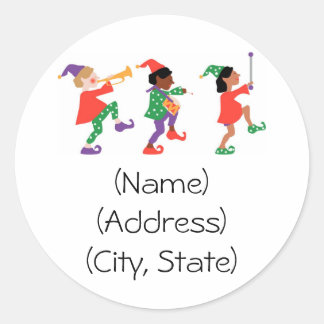 Personalised Holiday Address Labels