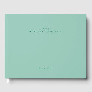 Personalised Holiday Card and Family Memory Book