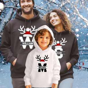 Personalised Holiday Matching Family Hoodie