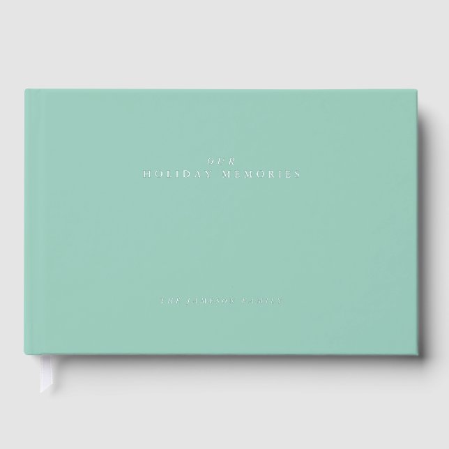 Personalised Holiday Memory Book (Front)