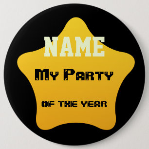 Personalised Holiday Season Vibe 6 Cm Round Badge