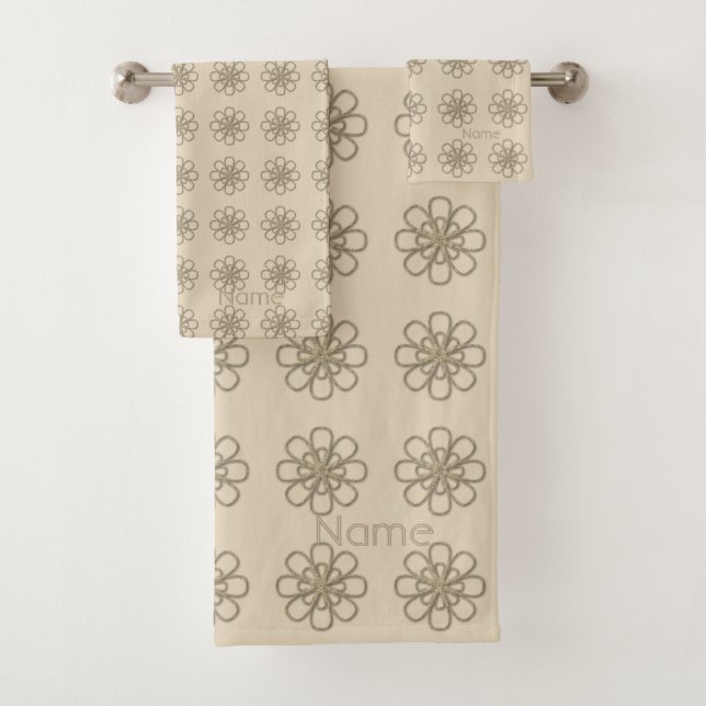 Personalised Holiday Season Vibe Bath Towel Set (Insitu)