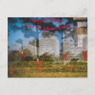 Personalised Holiday Veterans/Military Photo Cards