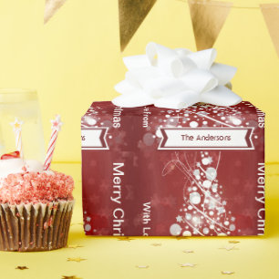 Personalised Holiday Wrapping Paper