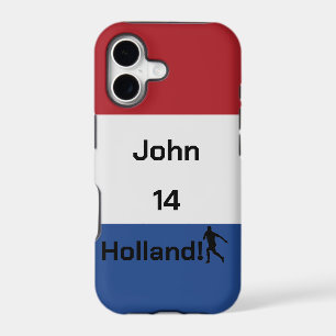 Personalised Holland Flag Football Gear
