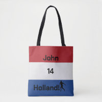 Personalised Holland Flag Soccer Pride