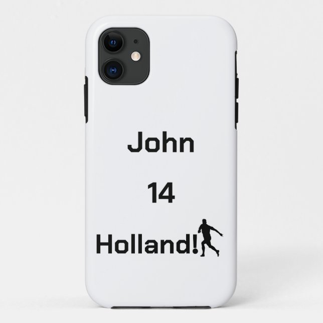 Personalised Holland Soccer Athletic Style Case-Mate iPhone Case (Back)