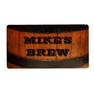Personalised Home Brew Beer Labels