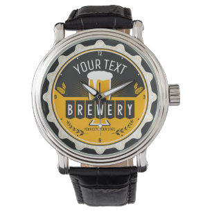 Personalised Home Brewery Craft Beer Bar Watch