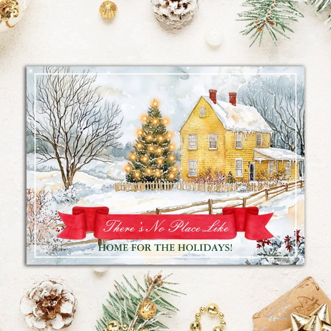 Personalised Home for the Holidays Realtor Card (Creator Uploaded)
