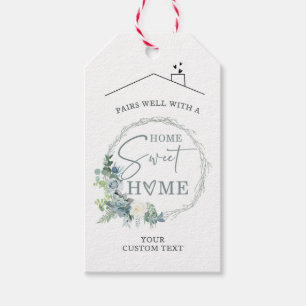 Personalised Home Gift Tag for New Homeowners 