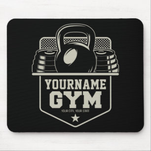 Personalised Home GYM Kettlebell Fitness Trainer Mouse Pad
