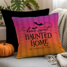 Personalised Home Sweet Haunted Home Halloween