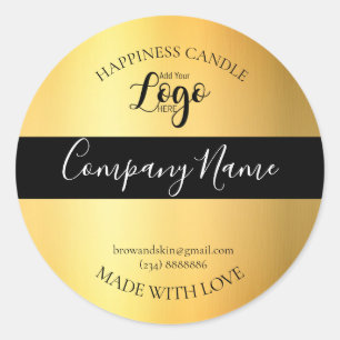 Personalised Homemade Candle Label