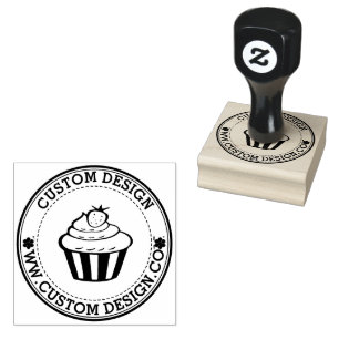 Personalised Homemade Logo Custom Rubber Stamp