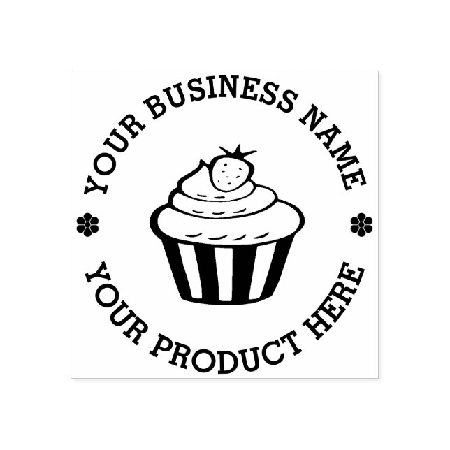 Personalised Homemade Logo Custom Rubber Stamp (Imprint)