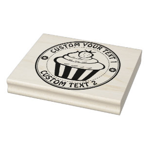 Personalised Homemade Logo Custom Rubber Stamp