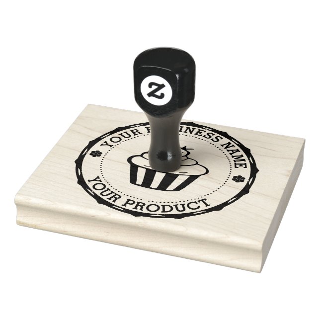 Personalised Homemade Logo Custom Rubber Stamp (Stamp)