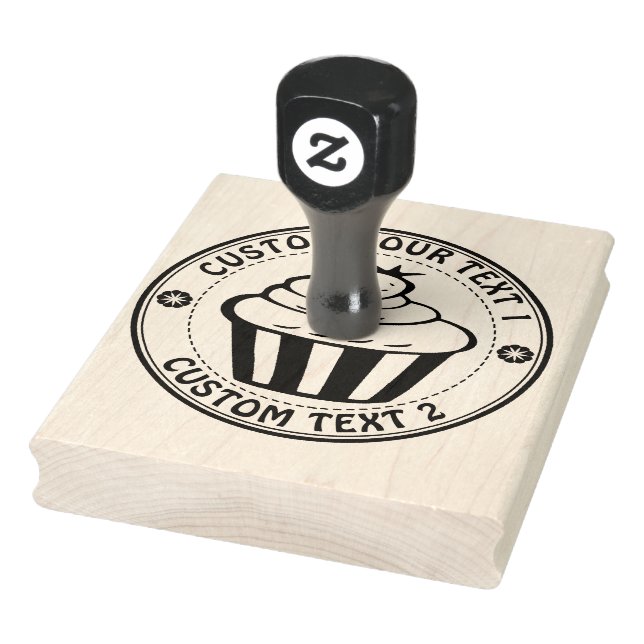 Personalised Homemade Logo Custom Rubber Stamp (Stamp)