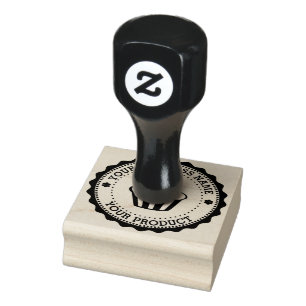 Personalised Homemade Logo Custom Rubber Stamp