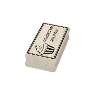 Personalised Homemade Logo Custom Rubber Stamp