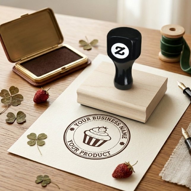 Personalised Homemade Logo Custom Rubber Stamp (Creator Uploaded)