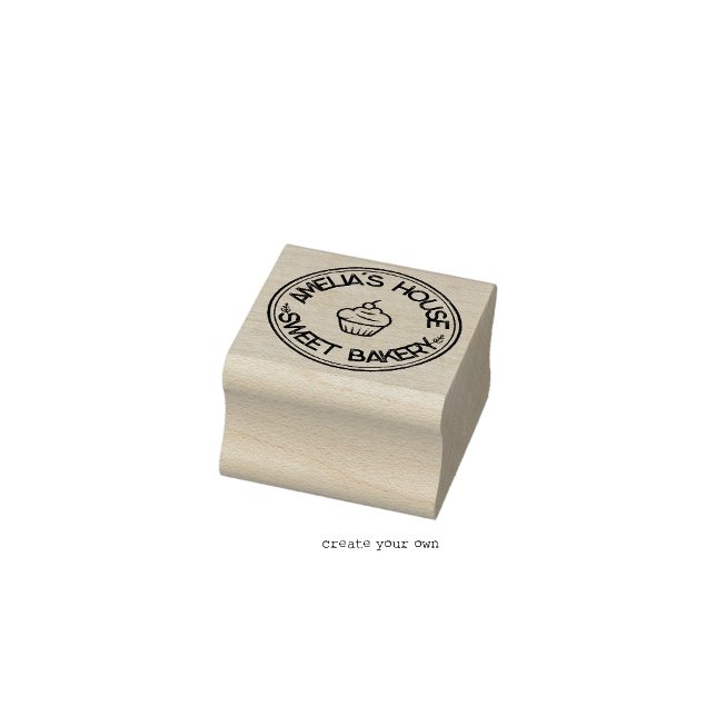 Personalised Homemade Logo Custom Rubber Stamp (Creator Uploaded)
