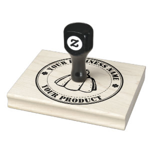 Personalised Homemade Logo Custom Rubber Stamp