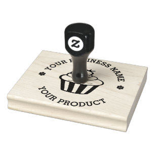 Personalised Homemade Logo Custom Rubber Stamp