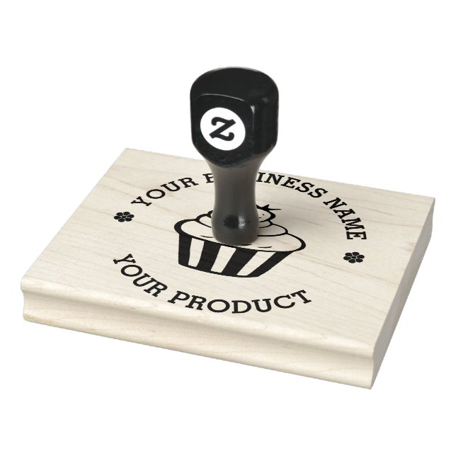 Personalised Homemade Logo Custom Rubber Stamp (Stamp)