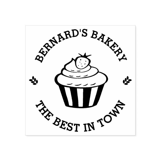 Personalised Homemade Logo Custom Rubber Stamp (Imprint)