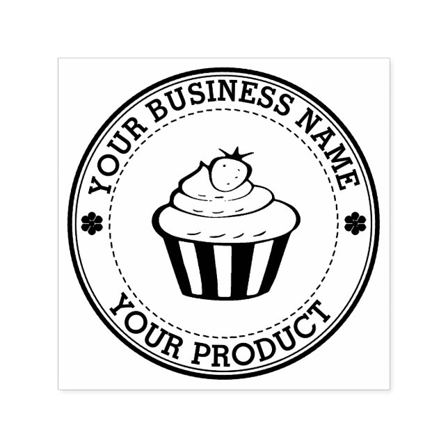 Personalised Homemade Logo Custom Self-inking Stamp (Design)