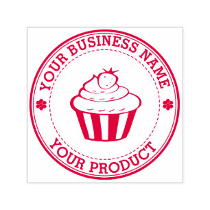 Personalised Homemade Logo Custom Self-inking Stamp