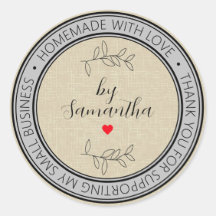 Personalised Homemade with Love