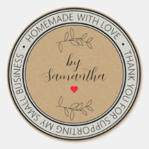 Personalised Homemade with Love