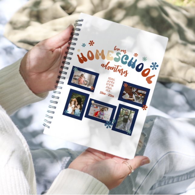 Personalised Homeschool Photo Collage 2024 Planner (Creator Uploaded)