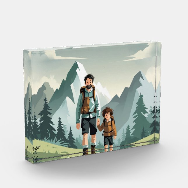 Personalised Horizontal Photo Block – Add Image (Left)