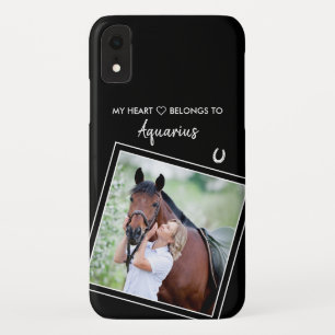 Personalised Horse Animal Equestrian iPhone XR Case