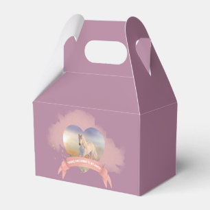 Personalised Horse Birthday Party Favour Box
