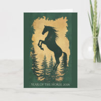 Personalised Horse Lover Greeting Card