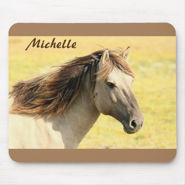 Personalised Horse Mouse Pad (Front)