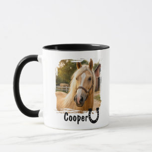 Personalised Horse Photo Mug for Horse Lovers