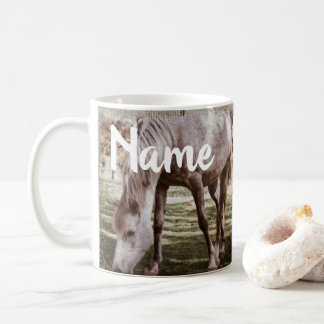 Personalised Horses Ranch Farm Design Coffee Mug