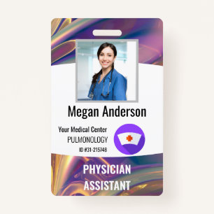 Personalised Hospital Employee Photo ID Badge